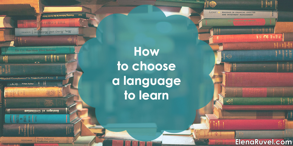 How to choose a language to learn