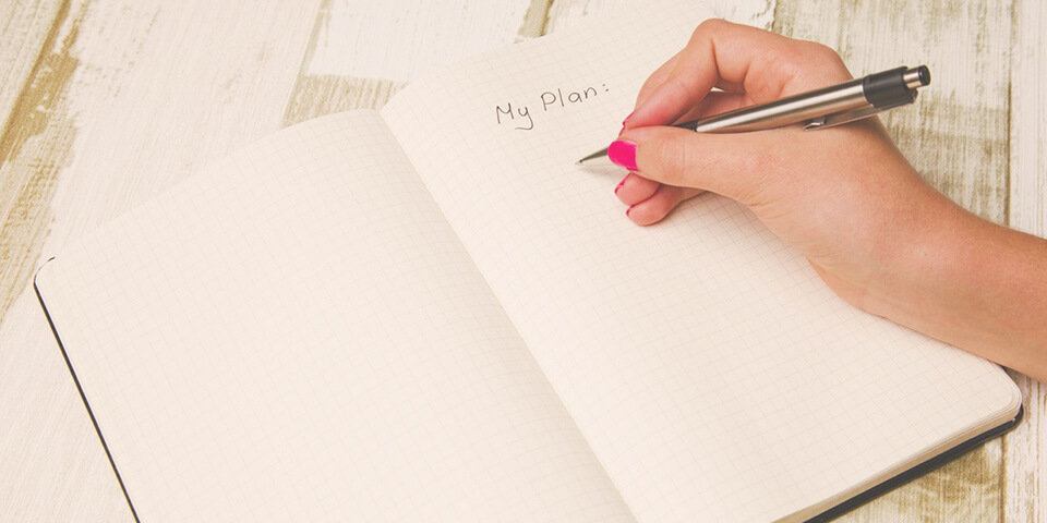 дневник, план, ручка, учеба
