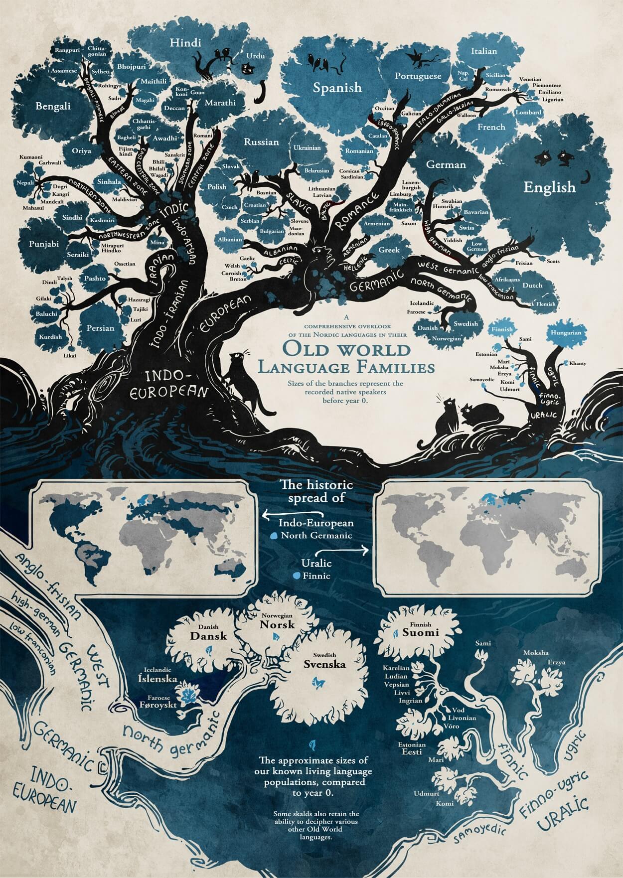 история и происхождение языков
