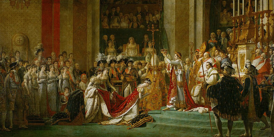 Коронация Наполеона и Жозефины